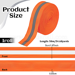 Reflective Polyester Ribbons&nbsp;SRIB-WH0011-475B-1
