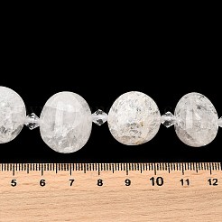 Natural Crackle Quartz Beads Strands&nbsp;G-H312-B01