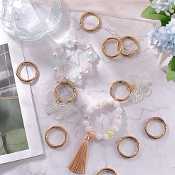 16Pcs Zinc Alloy Spring Gate Rings&nbsp;FIND-SC0005-16