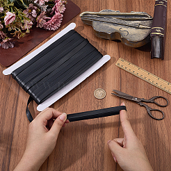 50M Soft Flat Imitation Leather Cord&nbsp;LC-CL0001-10B