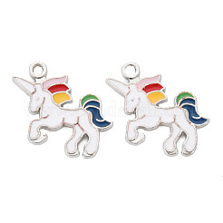Alloy Enamel Pendants&nbsp;ENAM-N054-42C-RS