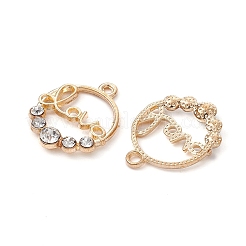 Alloy Crystal Rhinestone Pendants&nbsp;FIND-YW0001-99