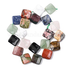 Natural Mixed Gemstone Beads Strands&nbsp;G-H340-01