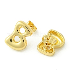 Rack Plating Brass Earrings&nbsp;EJEW-S222-01G-B