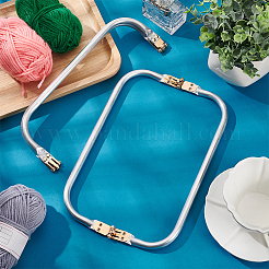 Arch Aluminum Tube Purse Frames&nbsp;FIND-WH0290-56C-P