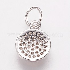 Brass Cubic Zirconia Pendants&nbsp;X-ZIRC-K070-21P