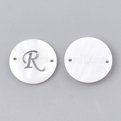 Freshwater Shell Links connectors&nbsp;SHEL-S274-22R-P