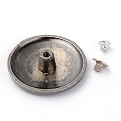 Alloy & Iron Craft Solid Screw Rivet&nbsp;PALLOY-WH0084-21EB
