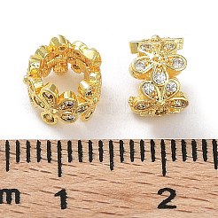 Sakura Cherry Blossom Flower European Beads&nbsp;KK-B078-05G18