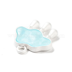 Baking Paint Zinc Alloy with Resin Pendant&nbsp;FIND-Z038-01C