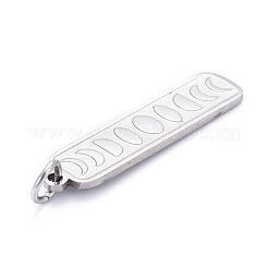 Non-Tarnish 304 Stainless Steel Pendants&nbsp;STAS-Z020-01P