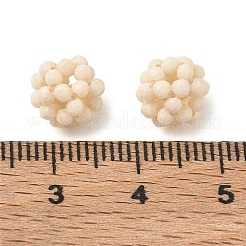 Natural White Fossil Woven Beads&nbsp;GG-CBA2E9C-F03-01