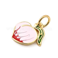Brass Enamel Charms&nbsp;KK-A268-30G-01