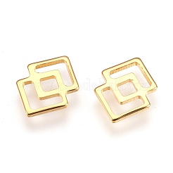 304 Stainless Steel Filigree Joiners Links&nbsp;STAS-G176-59G