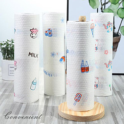 Pine Wood Paper Towel Holder&nbsp;AJEW-WH0567-48A