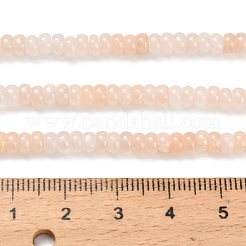 Natural Pink Aventurine Beads Strands&nbsp;G-Z110-B26-2x4mm