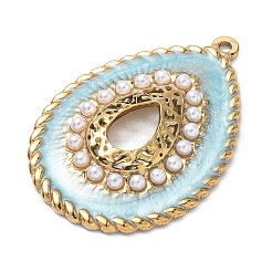 304 Stainless Steel Enamel Pendants&nbsp;STAS-Z200-02G-01