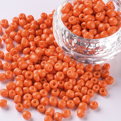 Baking Paint Glass Seed Beads&nbsp;SEED-S002-K4-1