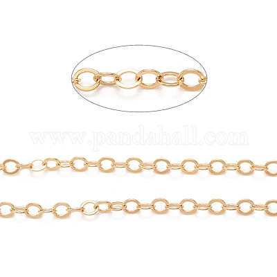 Brass Cable Chains&nbsp;CHC-S003-08G-1