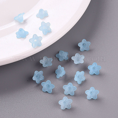 Transparent Acrylic Beads&nbsp;PL554-12-1