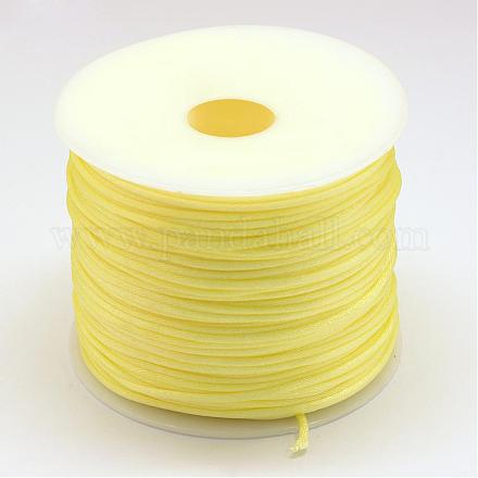 Nylon Satin Rattail Cords NWIR-R025-1.0mm-540-1