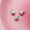 Brass Pendants, Platinum, Penguin, 12x9mm