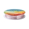 Copper Jewelry Wire, Long-Lasting Plated, Pink, 28 Gauge, 0.3mm, about 65.61 Feet(20m)/roll