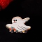 PVC Claw Hair Clips, Ghost, Colorful, 75x45x45mm