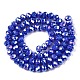 Electroplate Glass Beads Strands&nbsp;EGLA-A044-P6mm-B32-3