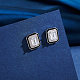 925 Sterling Silver Cubic Zirconia Stud Earrings&nbsp;EJEW-L294-013P-5
