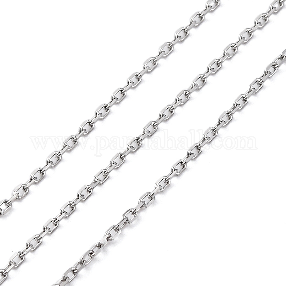 Ss Cable Chain Wholesale 304 Stainless Steel Cable Chains - Pandahall.com