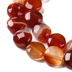 Natural Red Agate Beads Strands&nbsp;G-K357-B02-01