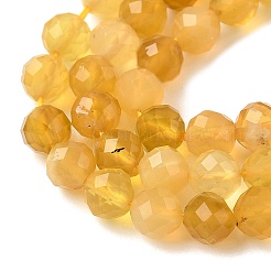 Natural Yellow Opal Beads Strands&nbsp;G-D306-A05-4mm