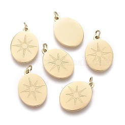 Ion Plating(IP) 304 Stainless Steel Pendants&nbsp;X-STAS-H100-40G