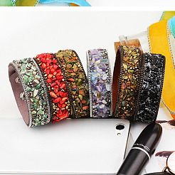 Flannelette Snap Bracelets&nbsp;BJEW-N0011-003A