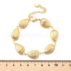 304 Stainless Steel Link Bracelets for Women&nbsp;BJEW-P354-04A-G