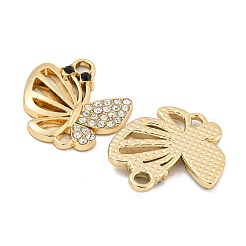 UV Plating Alloy Rhinestone Pendants&nbsp;ALRI-C009-07A-G