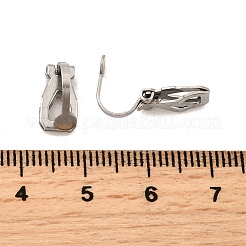 304 Stainless Steel Clip-on Earring Findings&nbsp;STAS-H230-30P