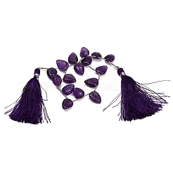 Natural Amethyst Carved Beads Strands&nbsp;GG-CBA0C95-E04-02