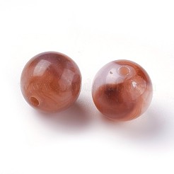 Acrylic Imitation Jade Beads&nbsp;MACR-E025-25G-8mm