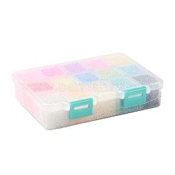FGB 375G 15 Colors 12/0 Grade A Round Glass Seed Beads&nbsp;SEED-JP0011-07-2mm