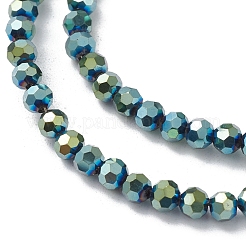Electroplate Glass Beads Strands&nbsp;EGLA-K015-10C
