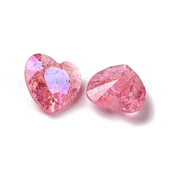 Crackle Moonlight Style Glass Rhinestone Cabochons&nbsp;RGLA-J015-B-209IO