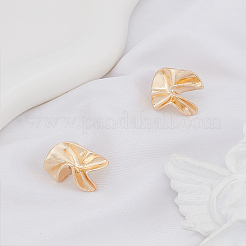 1 Pair Zinc Alloy Stud Earrings&nbsp;EJEW-LP0009-09G