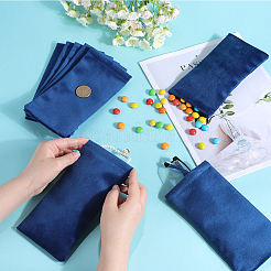8Pcs Rectangle Velvet with Steel Glasses Case&nbsp;ABAG-BBC0001-15D