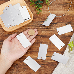 40Pcs Aluminium Big Pendants&nbsp;ALUM-PH0001-14B