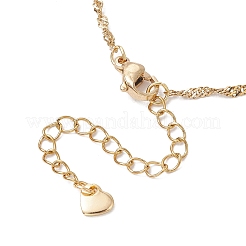 304 Stainless Steel Singapore Chain Bracelet Making&nbsp;AJEW-JB01306-01