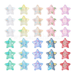 100Pcs Transparent Acrylic Beads&nbsp;OACR-TADJ0001-23