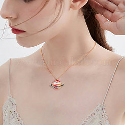 Alloy Enamel Big Pendants&nbsp;ENAM-CJ0001-06