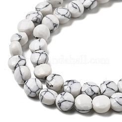 Synthetic Howlite Beads Strands&nbsp;G-C179-A6mm-19